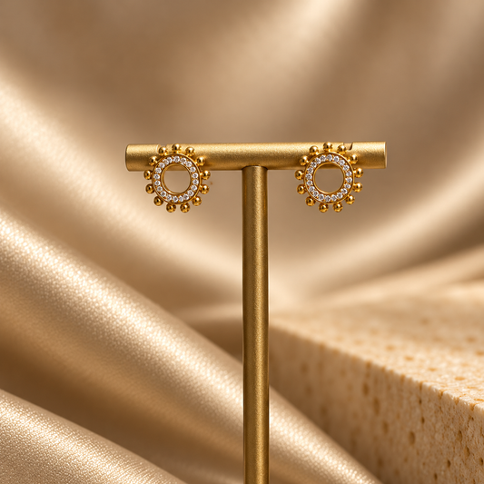 Boucles d'oreilles Sun
